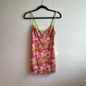 Vintage QUE Mini Slip Dress
